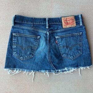 Levi's Blue Denim Skirt